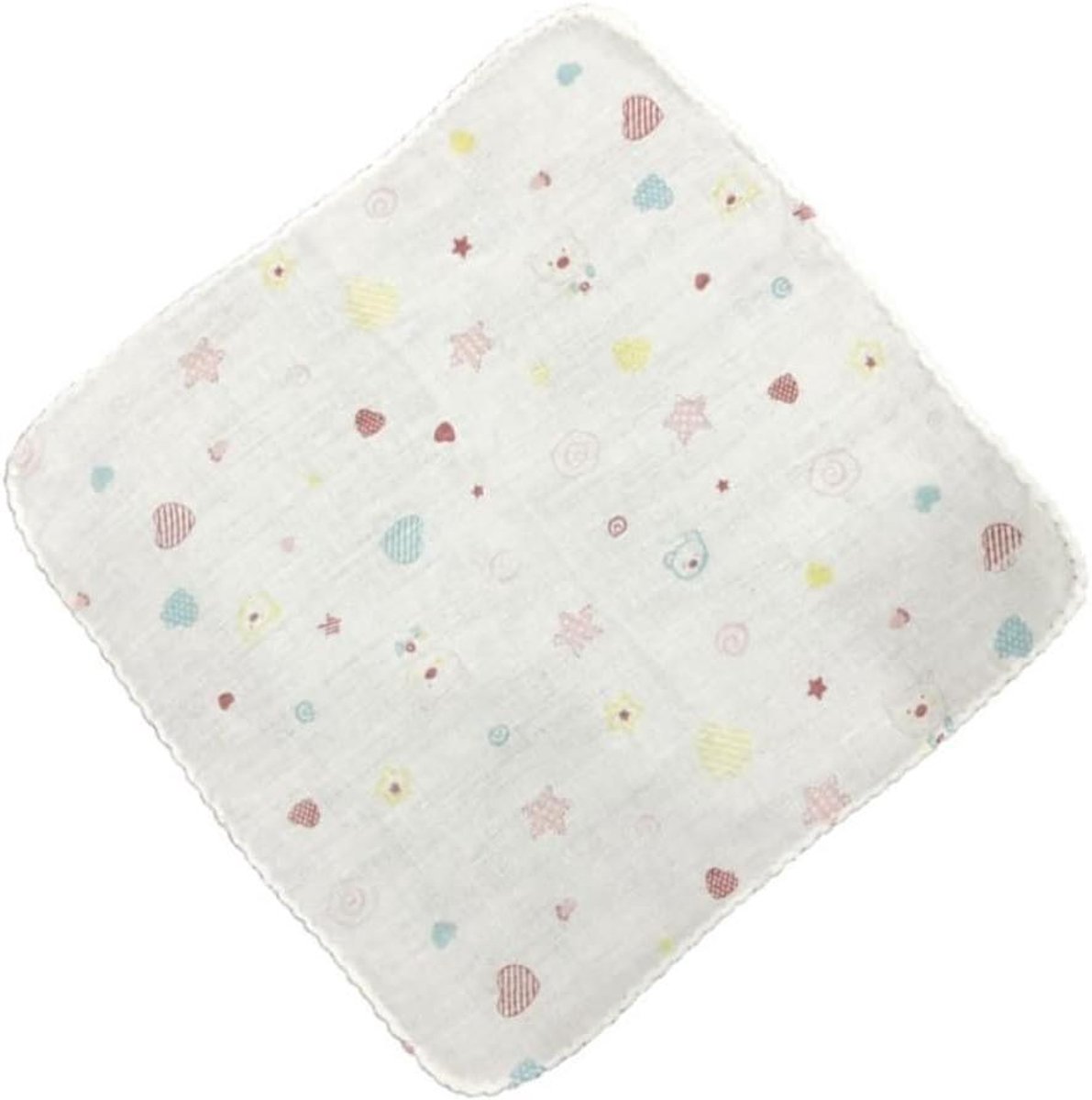Hydrofiele Doek - Baby Slabbetje Washandje - Baby Verzorgen - Zacht Ademend Katoen - Medium - Zoals getoond