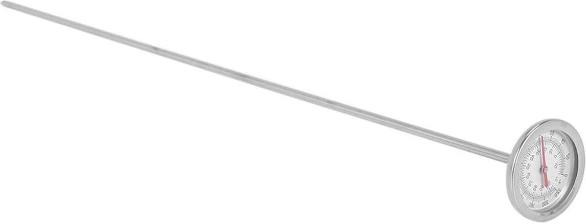 Bodemthermometer - Compostmeter Meetsonde - Bodemtemperatuur Meten - Snelle Reactie - 508 cm - Zilver