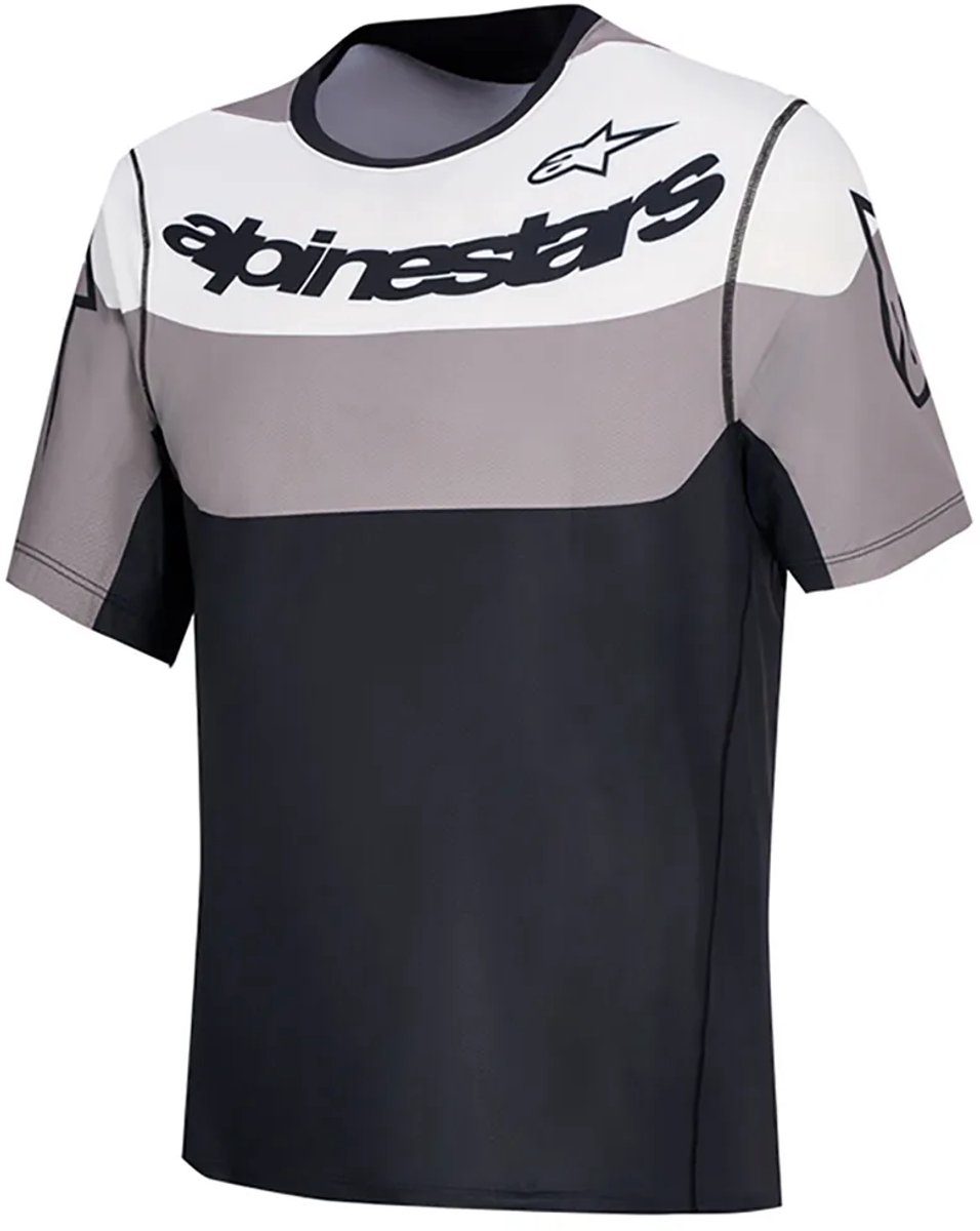 Alpinestars Bicycle A-dura Race Korte Mouw Enduro Trui Grijs L Man
