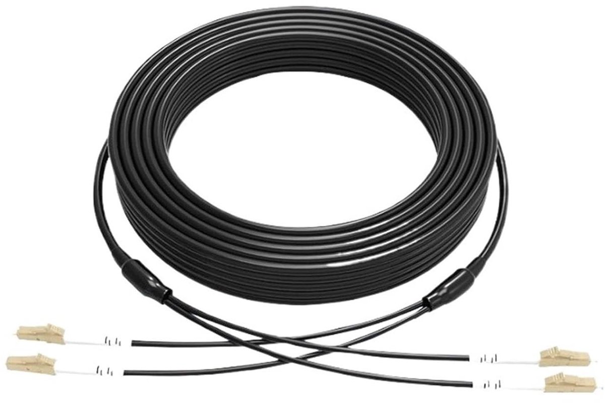 Glasvezelkabel - Patchkabel Fiberkabel - Netwerk Verbinding - Multimode OM3 10G - 15 meter - OM3