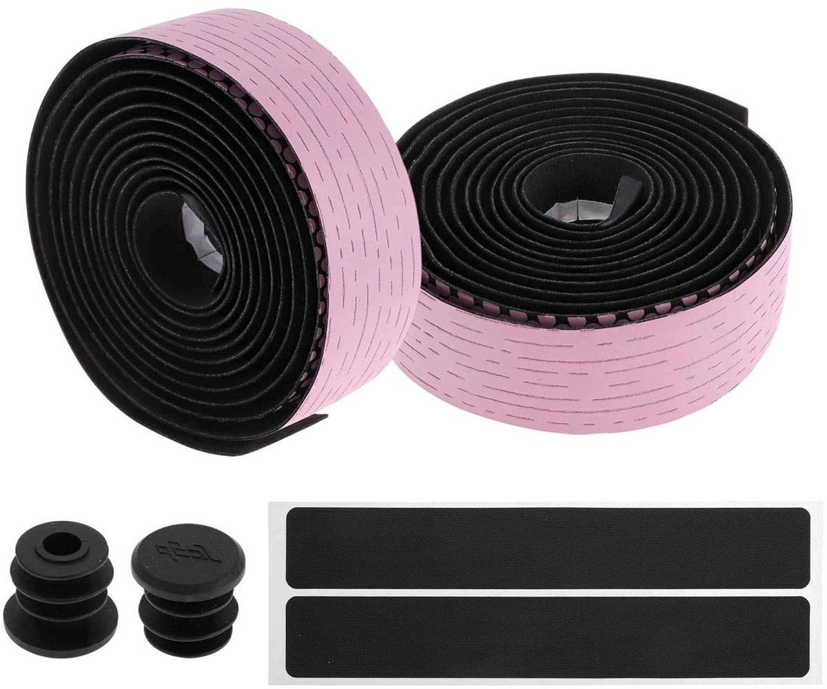 Stuurband Fiets - Handvat tape - Comfortabel fietsen - Antislip grip - 215 x 3 cm - Zwart roze