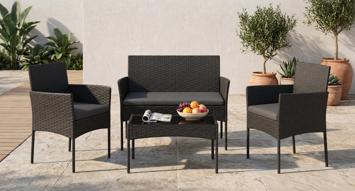 Fauteuil – Zwart – Industrohome