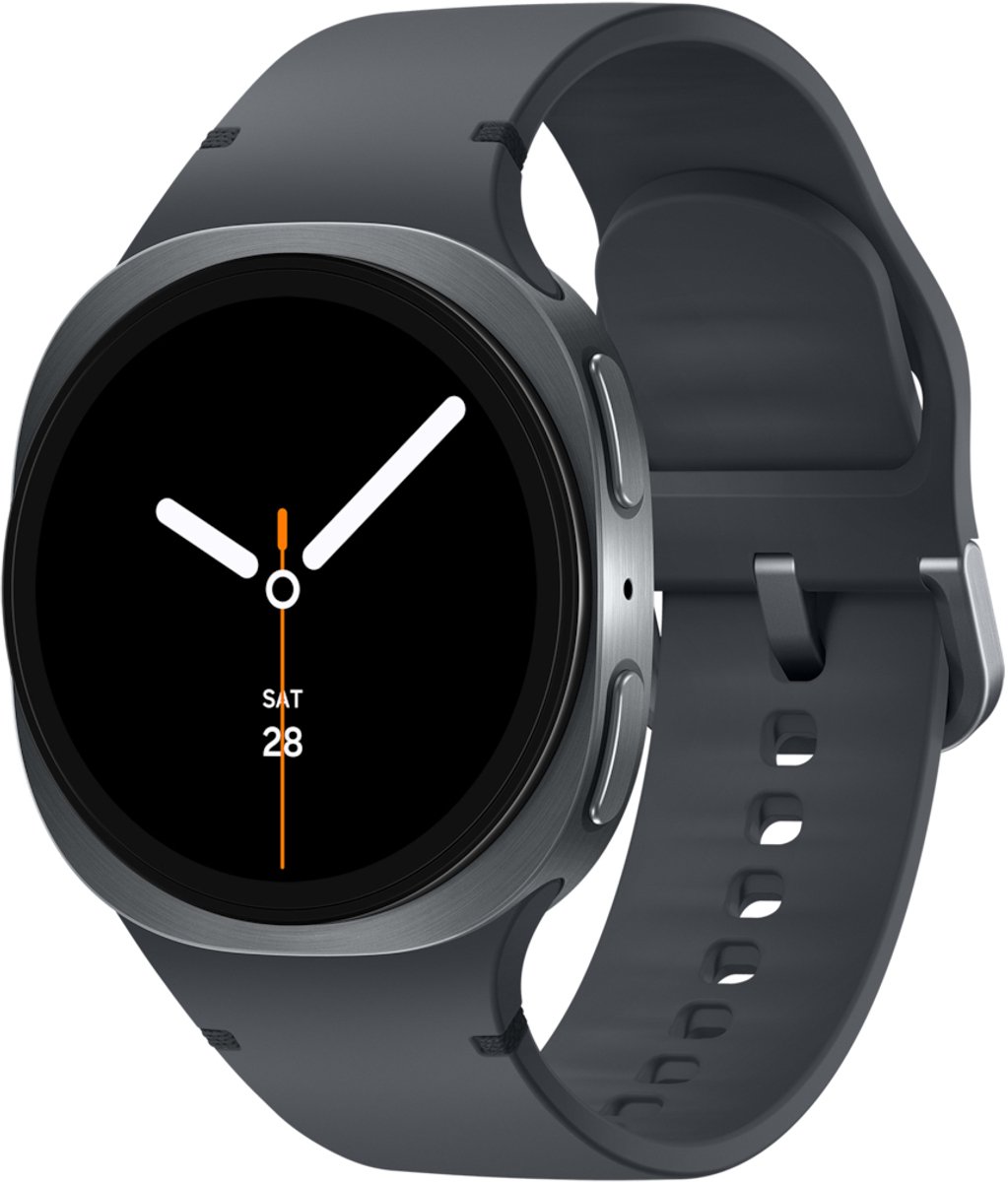 Samsung Galaxy Watch 8 3,3 cm (1.3") AMOLED 40 mm Digitaal 438 x 438 Pixels Touchscreen 4G Grafiet Wifi GPS