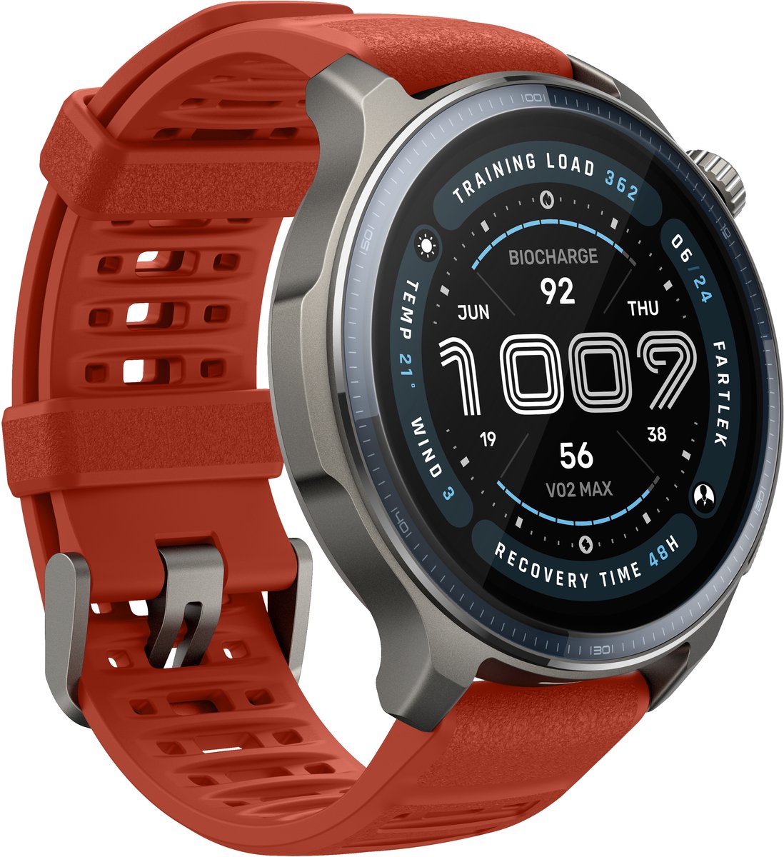 Zepp Amazfit Balance 2 Smartwatch Zwart met Sportfuncties - afbeelding 3