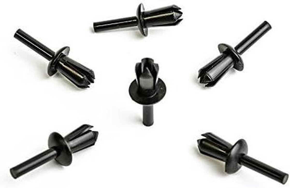 Bevestigingsclips - Bekleding clips - Auto interieur - 10 stuks - Specifieke maten - Zwart