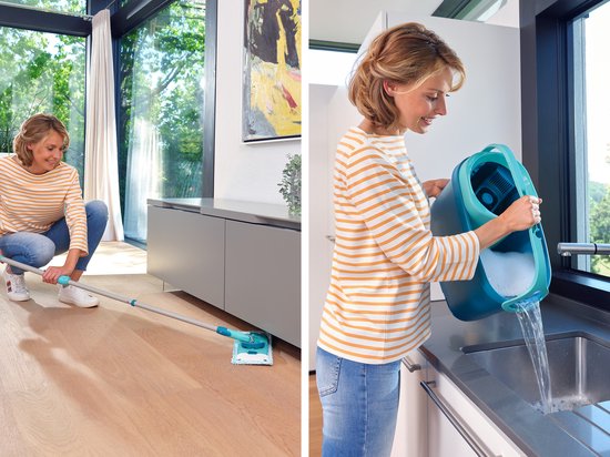 Leifheit Clean Twist M vloerwisser Ergo - dweil set compleet - 33 cm - 6 liter
