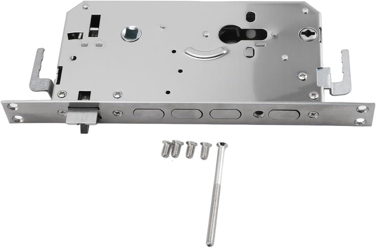 Insteekslot Deur - Deurslot Beveiliging - Veilige Toegang - Anti Jamming Ontwerp - 24x240x90 mm - Zilver