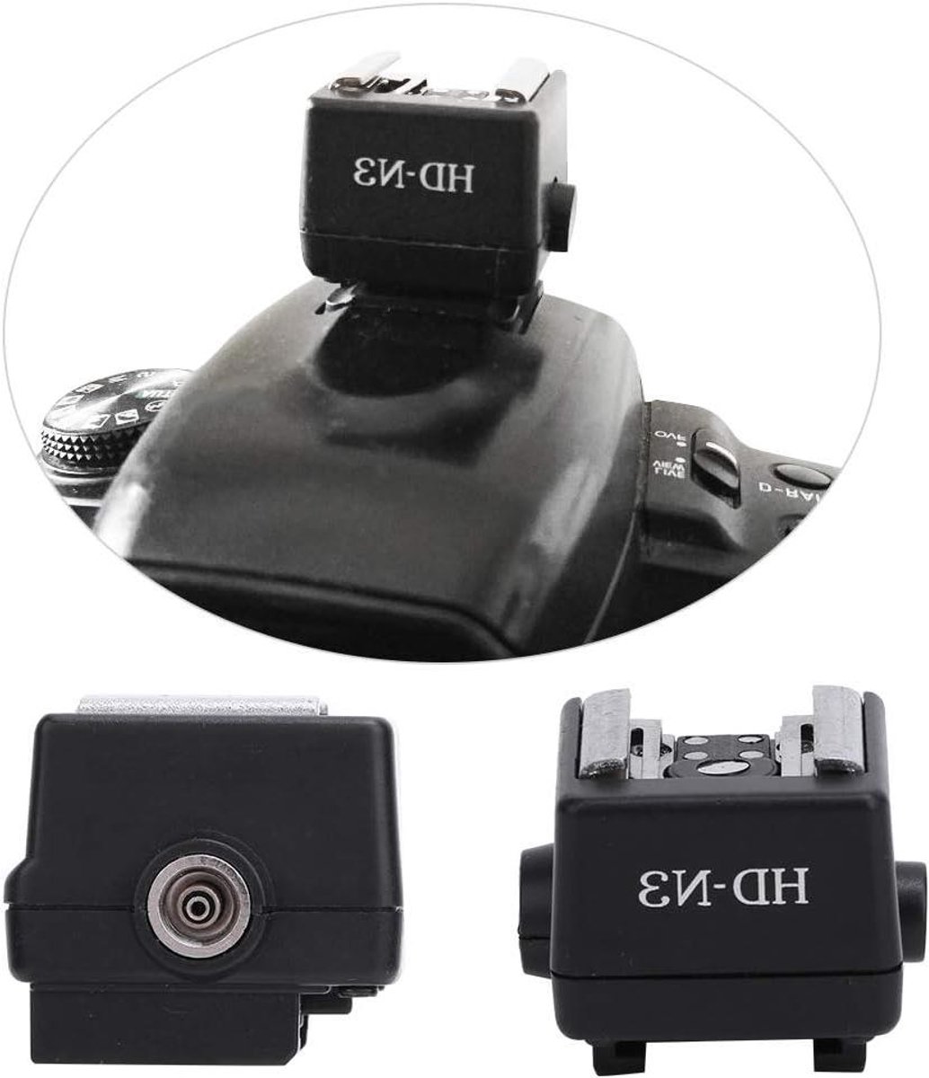 Schoen Adapter - Flits adapter - Camera accessoires - Hot Shoe Mount - 30 g - Zwart