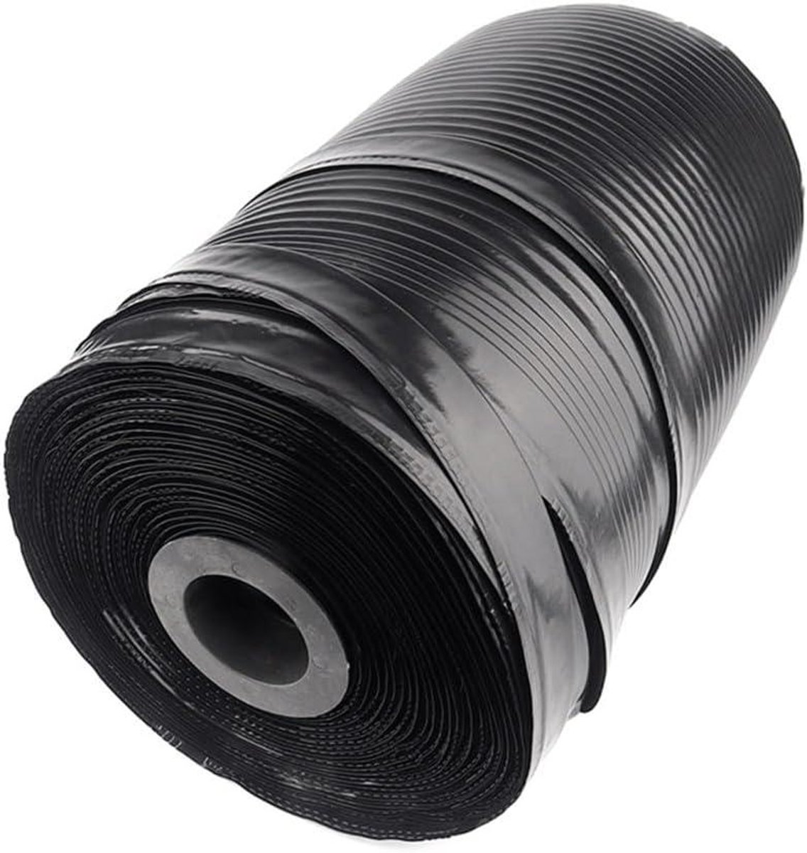 Druppelslang - Irrigatieslang Waterbesparend - Planten Water Geven - Enkelvoudig Blad Labyrint - 16mm x 0.2mm x 50m - Zwart