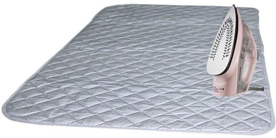 Ironing Blanket, Foldable Non-Slip Premium Cotton Ironing Mat Tumble Dryer Heat Resistant Washing Pad Portable for Tabletop Ironing Cover and Travel van Merkloos	 — afbeelding 3