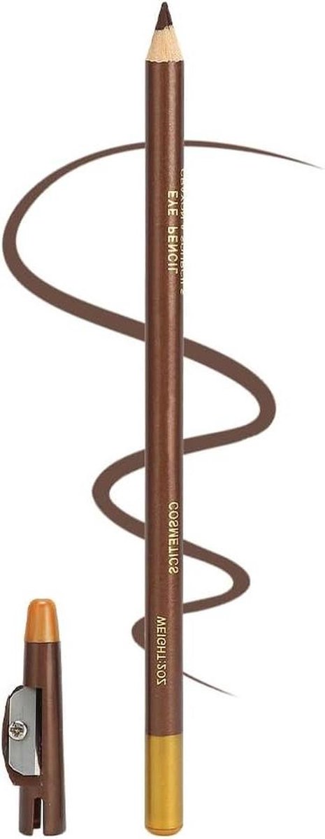 Baardpotlood - Grooming Tool - Baard Definiëren - Ingebouwde Slijper - 1 Stuk - Lichtbruin