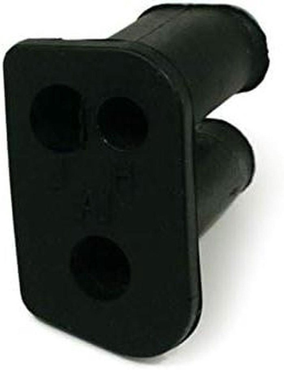 Carburateur Doorvoer - Rubber Afdichting - Kettingzaag Onderhoud - Specifieke Pasvorm - 1 Stuk - Zwart