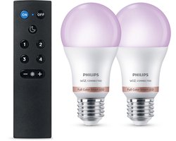 Philips Smart Lighting - Starterkit - Slimme lampen met afstandsbediening - RGB - Gekleurd en…