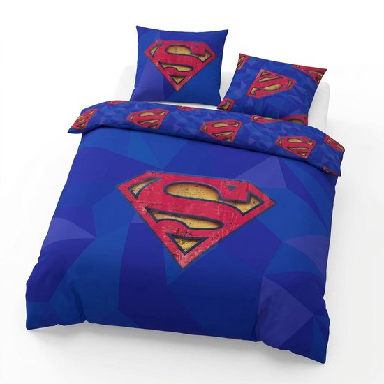 Superman Dekbedovertrek 240x220 Polykatoen 2in1 van Merkloos — afbeelding 3