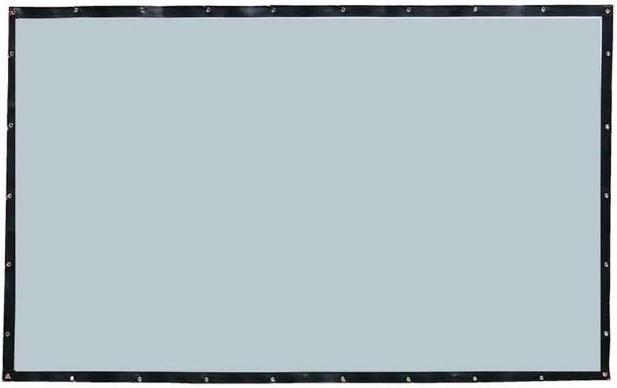 Projectiescherm - HD Scherm - Thuisbioscoop Creëren - Hoge Transmissie - 60 inch - Wit