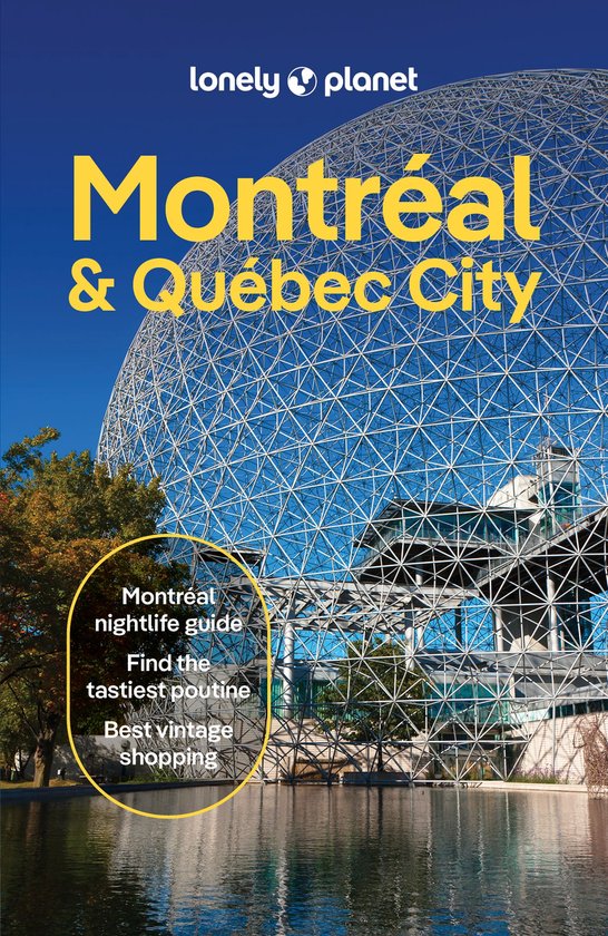Travel Guide - Lonely Planet Montreal & Quebec City - cover
