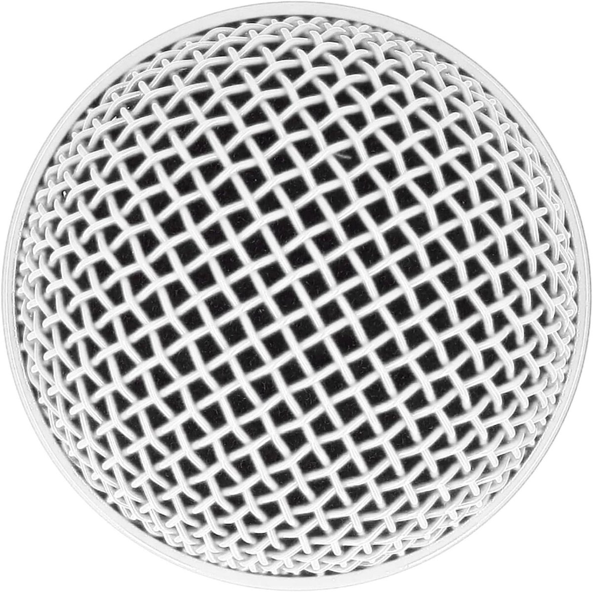 AMONIDA Replacement Mesh Microphone Grille Head Protects Microphone for SM58S BETA58A SA M30, Stainless Steel Mic Grille Replacement for Singers Performers (#5)
