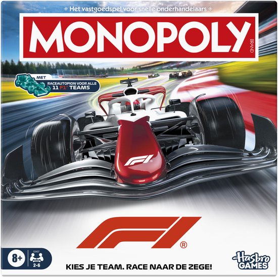 Monopoly F1 - Bordspel