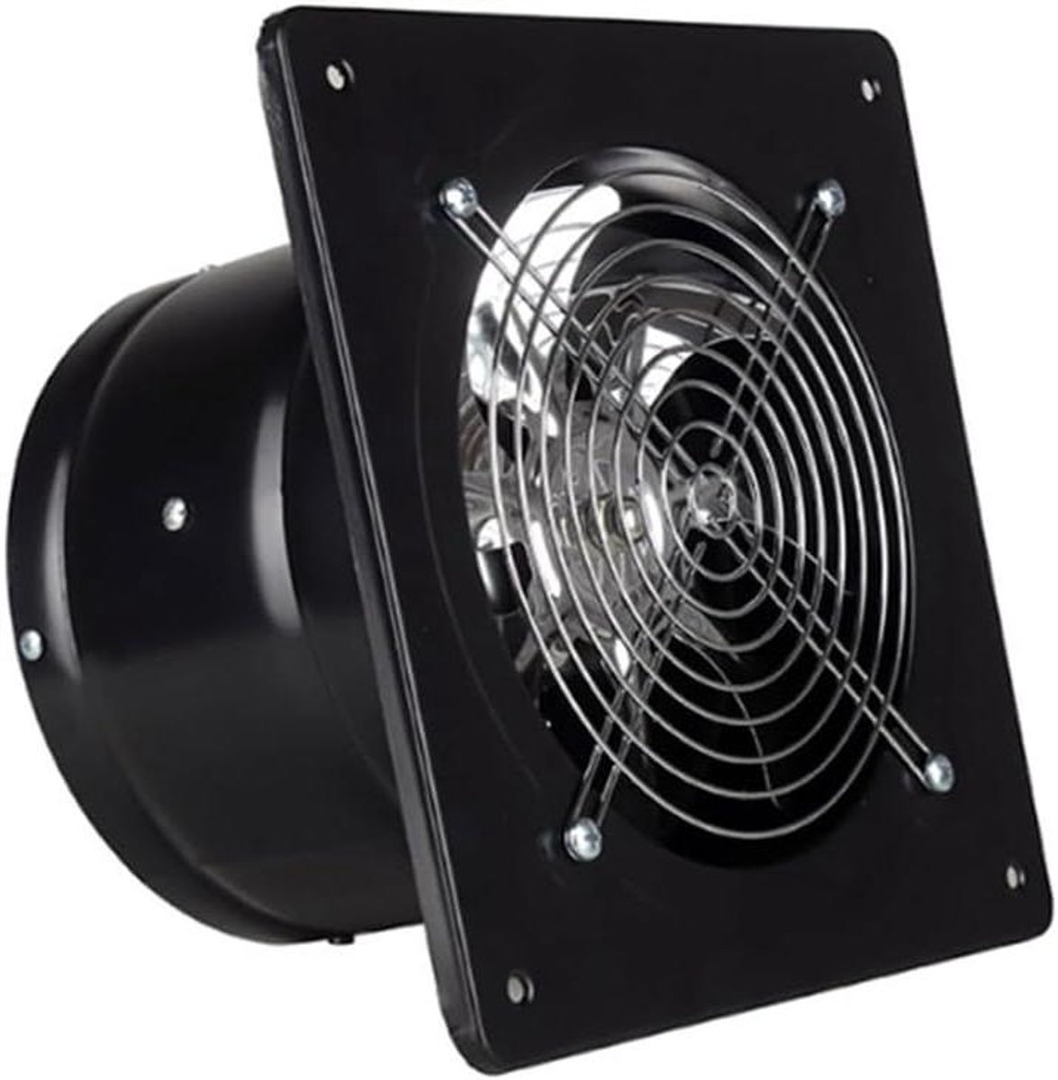 Afzuigventilator - Stille afzuiger - Luchtkwaliteit verbeteren - Duurzaam metaal - 4 inch