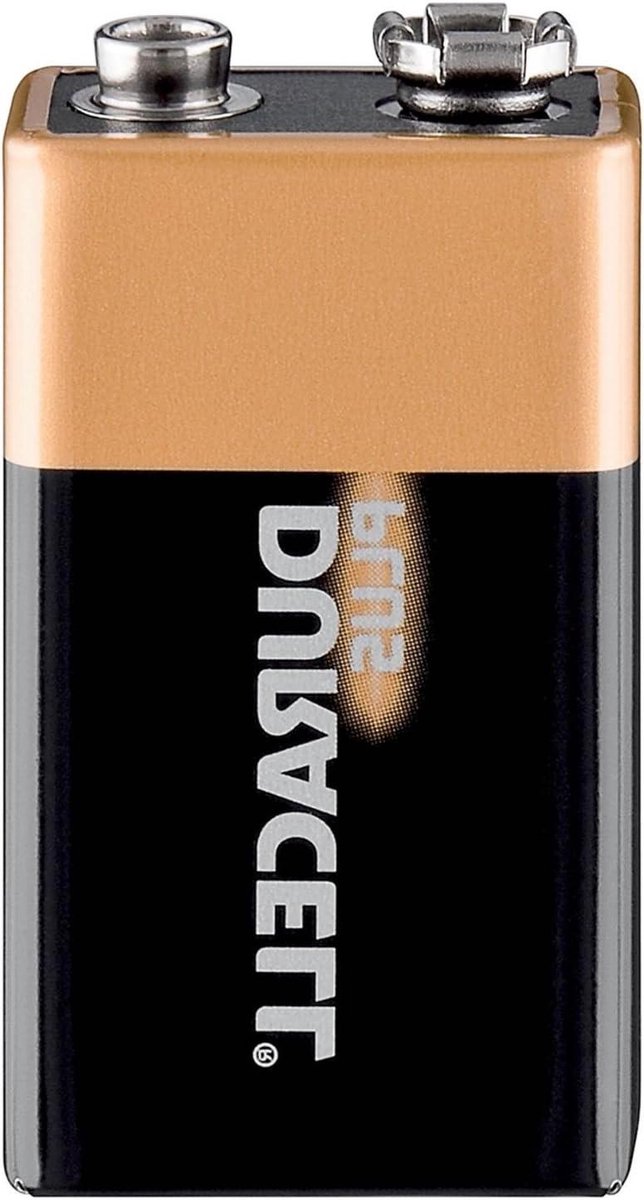 9V Batterij - Blokbatterij - Apparaten Voeden - Alkaline Technologie - 1 Stuk - Blauw