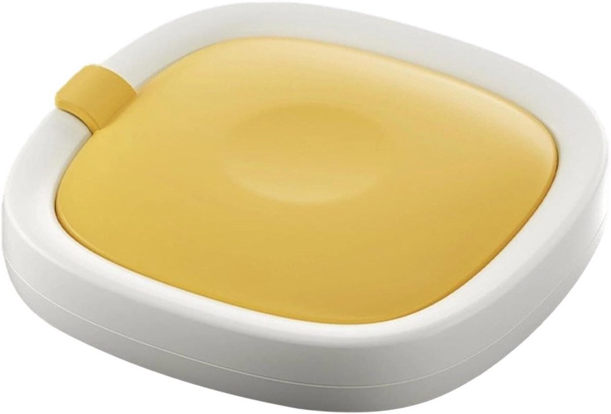 Instant ijsmachine - Dessertmaker Rol - DIY Desserts Maken - Geen Elektriciteit Nodig - 22.7 x 22.7 cm - Geel
