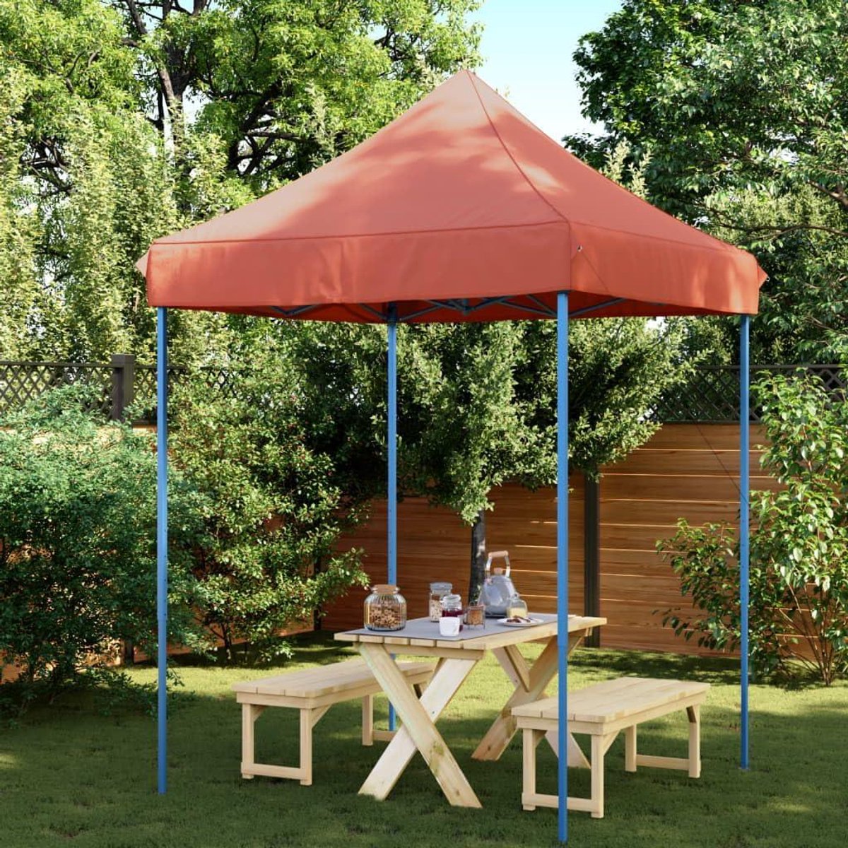 Opvouwbare Feesttent - Pop-Up Tent - Buitenfeesten Organiseren - Waterdichte Dakbedekking 