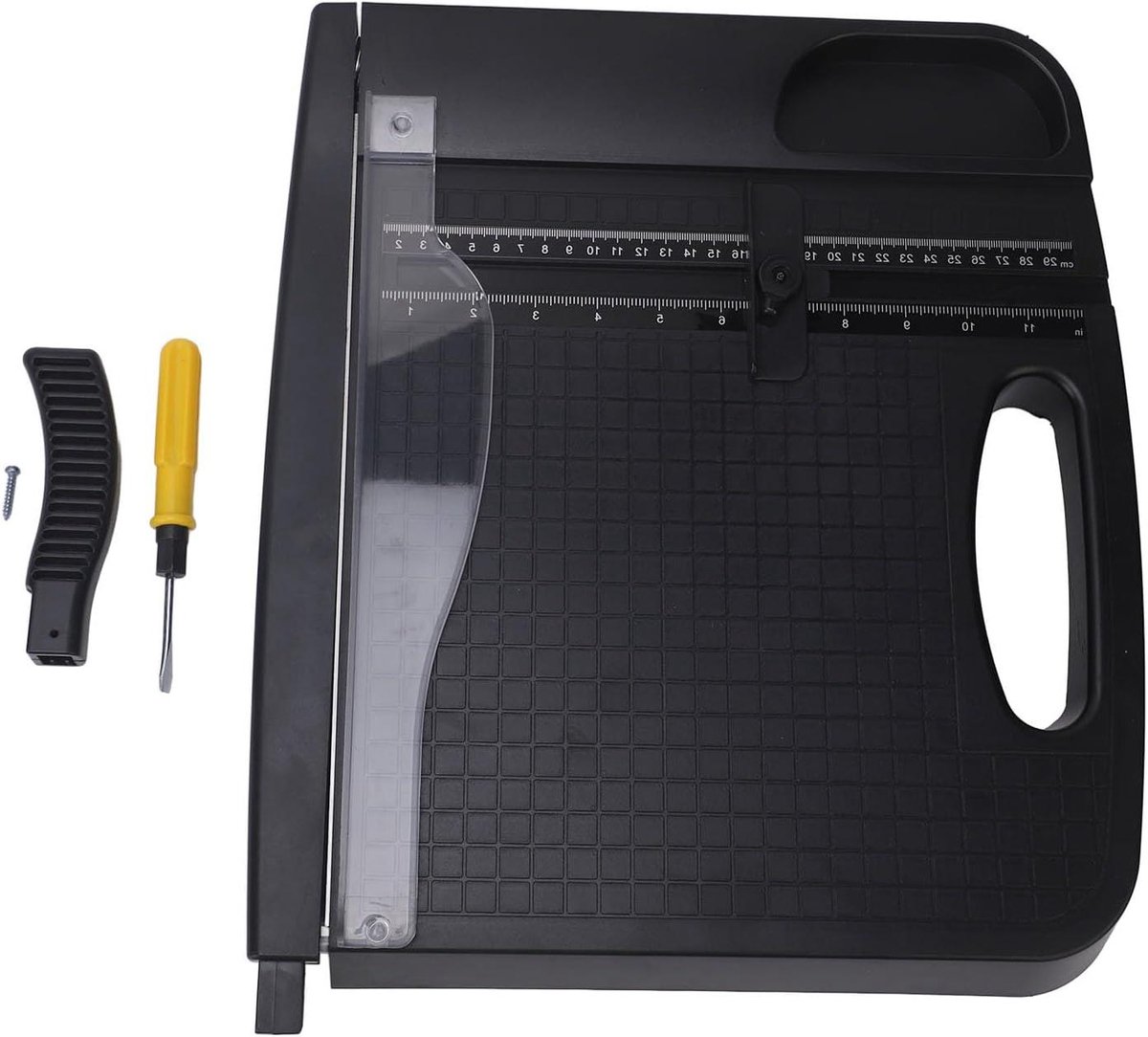 Papier Snijder - Papier Trimmer - Hobby en Kantoor - Snijdt 12 Vel - A4 formaat - Wit