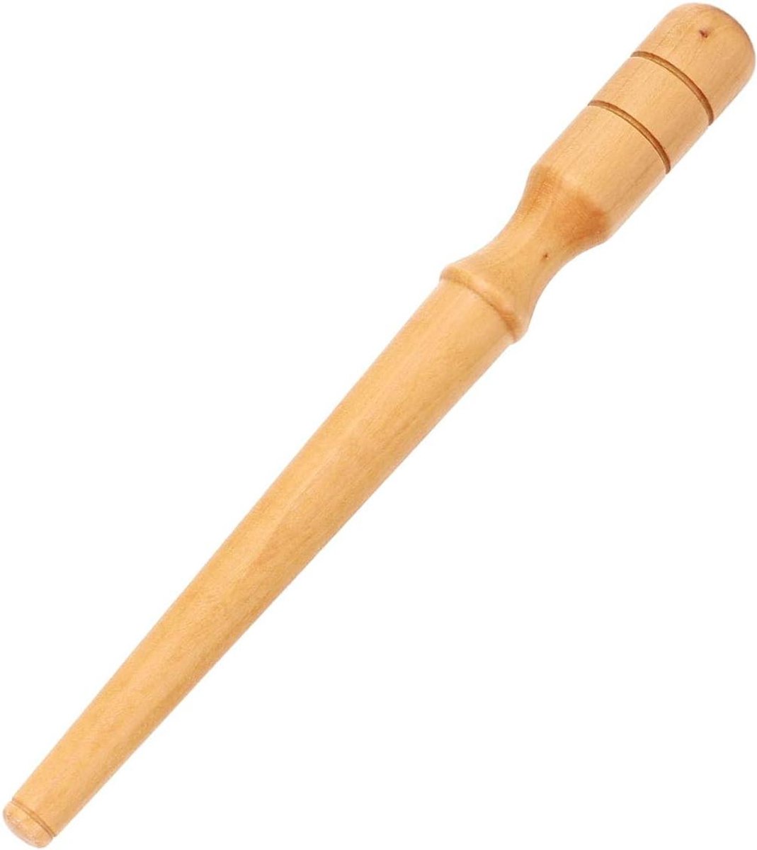 Houten Garenopwinder - Handmatige Stokopwinder - Garen Opslag - Ergonomische Handgreep - 30 cm Lengte - Houtkleur