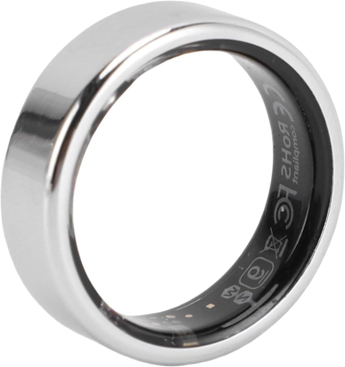 Slimme Ring - Fitness Tracker - Gezondheid Monitoren - Ultradun Rand - 5 Dagen Batterij - Zwart