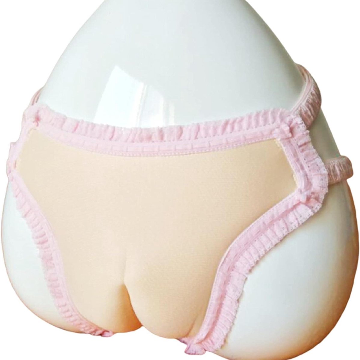 Verborgen Gaff Slip - Crossdresser Ondergoed - Dagelijkse Draag - Ergonomisch Ontwerp - 50 Grams - Natuurlijk