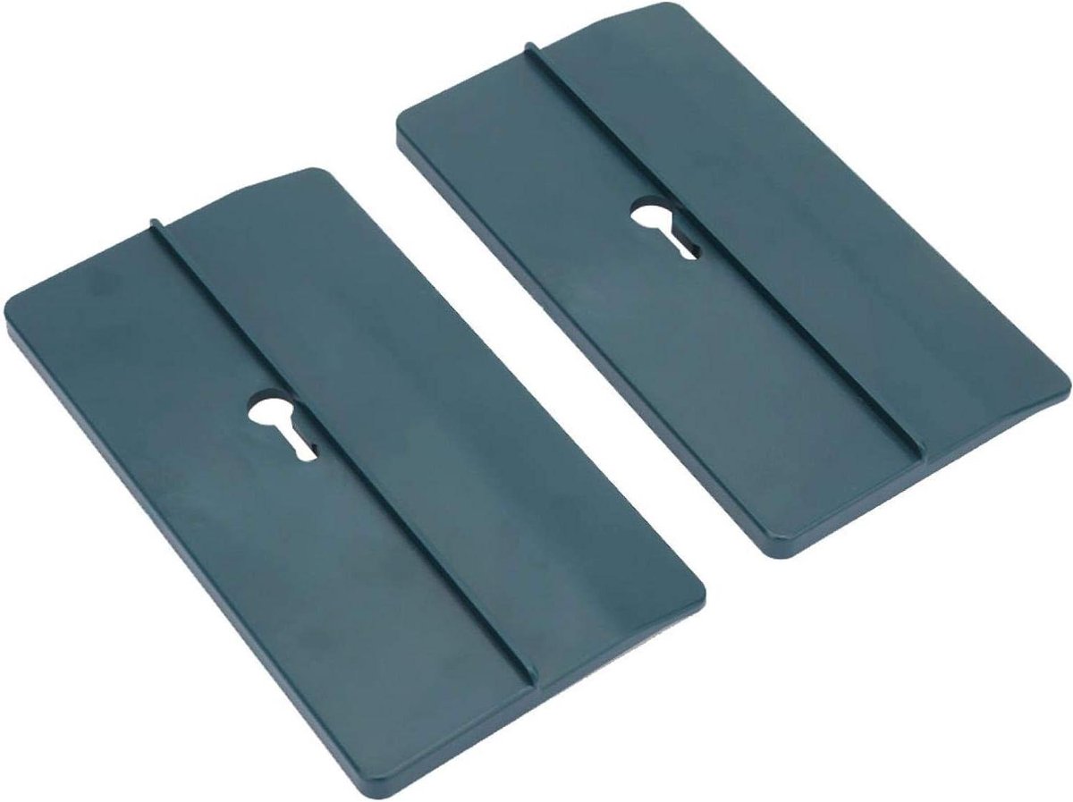 Plafond Montage Platen - Gipsplaat Bevestiging - Woning Installatie - Hoge Hardheid ABS - 15x8 cm - Wit