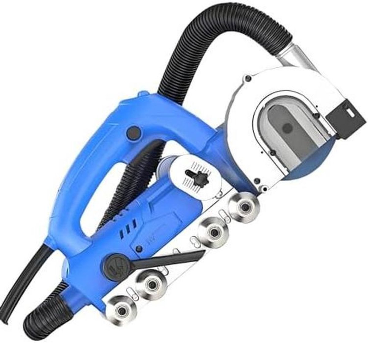 Elektrische Tegelvoegreiniger - Voegenfrees Machine - Tegels Reinigen - Dubbele Stofafzuiging - 33 x 13 x 19 cm - Grijs