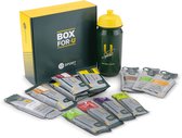 U-Sport Sportvoeding Try-out Box - Kennismakingspakket - 13 Producten + Gratis Bidon - Ideaal Sportcadeau