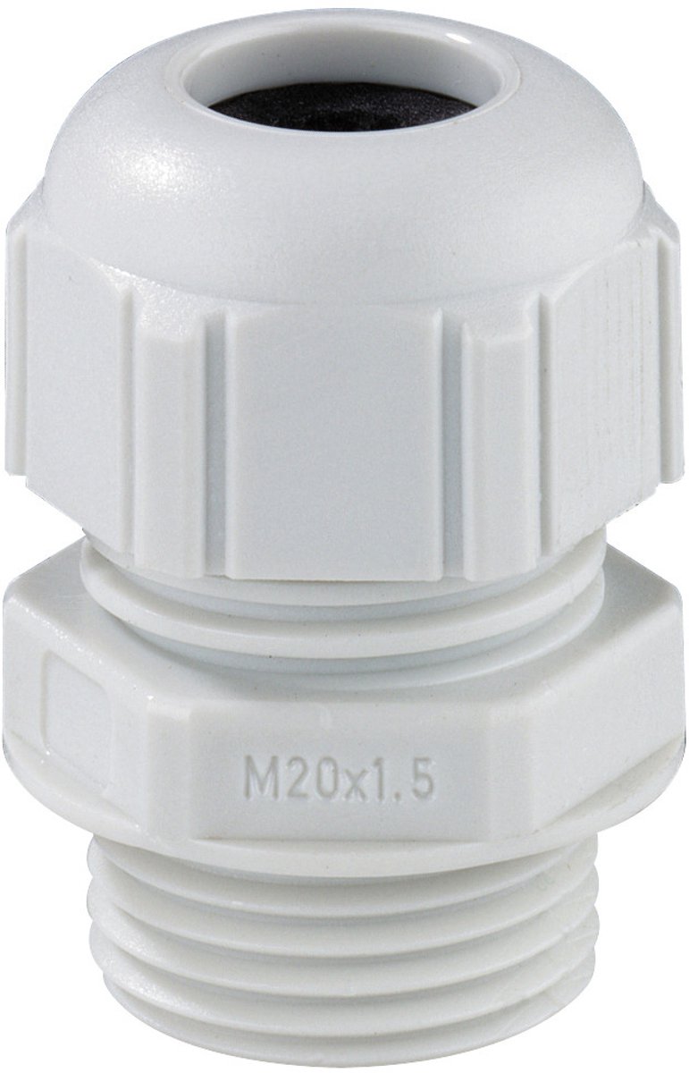 Spelsberg KVR M25 24742501 Wartel Slagvast, Met trekontlasting M25 Kunststof Lichtgrijs 1 stuk(s)