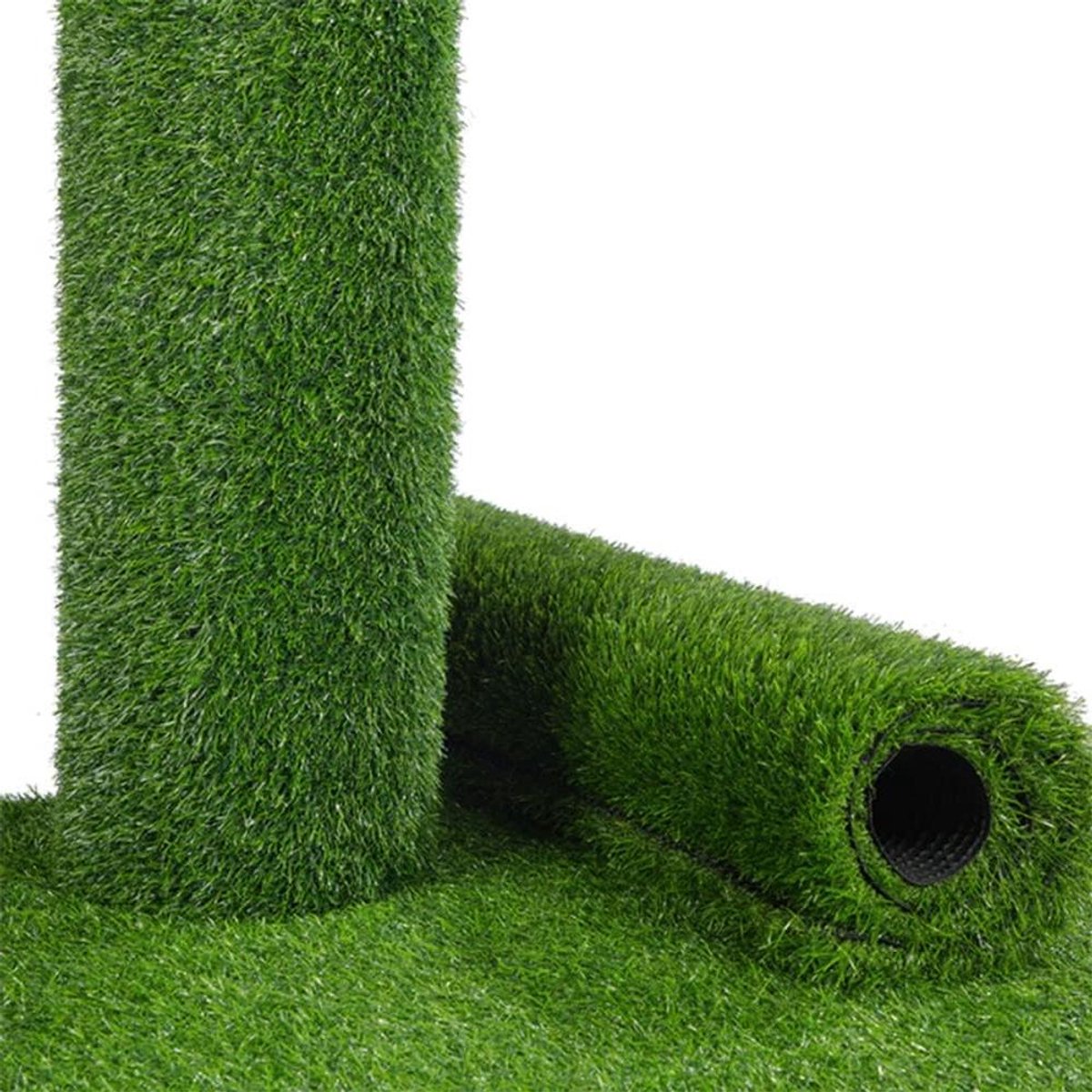 Kunstgras Vloerkleed - Valse Grasmat Tapijt - Buiten Decoratie - Onderhoudsarm Natuurlijk Uitzicht - 2.5x2m - Groen