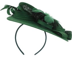 Healeved 1set Elegante Vrouwen Fascinator Hoed Haarband Voor Bruiloften Theepartijen Unieke Accessoire Met Veertjes Geschikt Voor Diverse Sociale Evenementen Stijlvol Veelzijdig