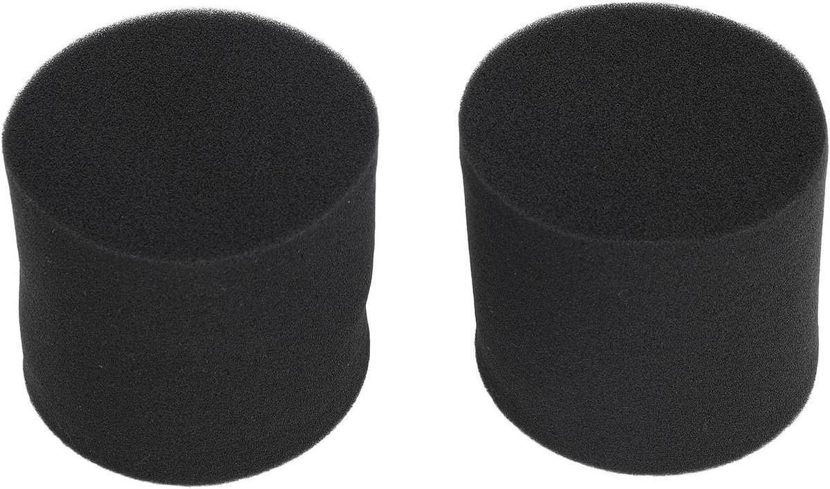Luidspreker Poort Buizen - Basreflex Spons - Basverbetering - Vermindert Staande Golven - 90 mm x 80 mm - Zwart