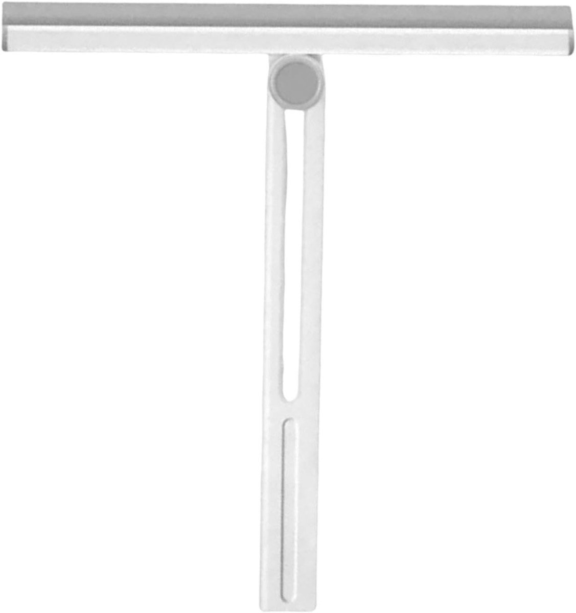 Glaswisser Raamreiniger - Raamwisser Squeegee - Ramen Schoonmaken - Dubbelzijdig Roterend - 28x30 cm - Wit