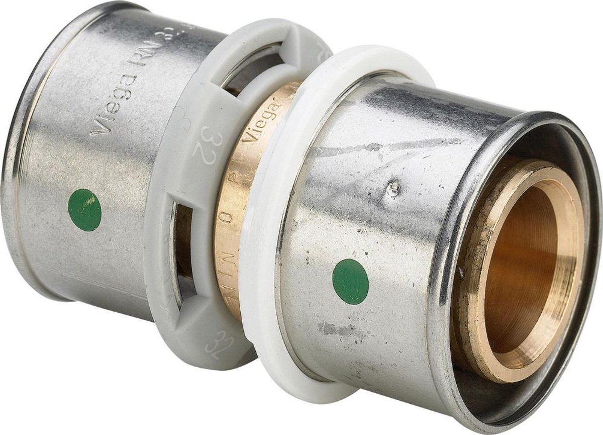 Viega Sanfix Fosta Sanfix P-overgangskoppeling, d 32mm roodkoper model 2115.9, 586720