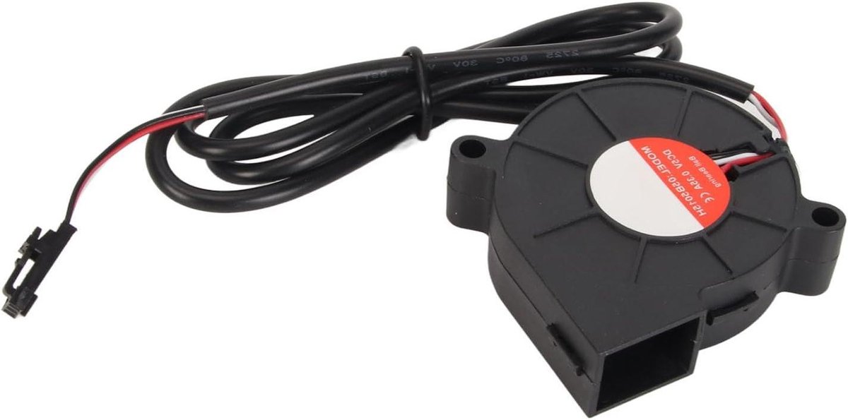 Koelventilator - Blower Fan - 3D Printer Koeling - Stabiele Luchtstroom - 50x50x15mm - Zwart