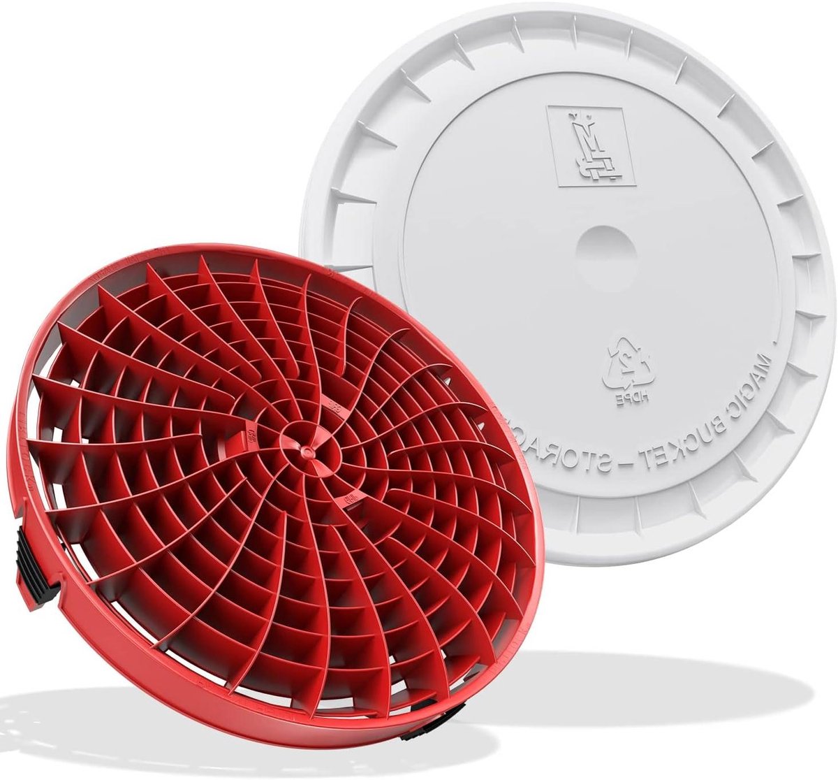 Emmer Accessoires Kit - Wasbak Opzetstuk - Krasvrij Wassen - Vuil Dicht Zonder Krassen - 31 cm Diameter