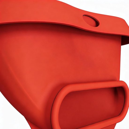 Mixer Opzetstuk - Spatbescherming Keuken - Morsvrij Bakken - Vaatwasserbestendig Ontwerp - 4.3 en 4.7 Liter - Rood — afbeelding 2