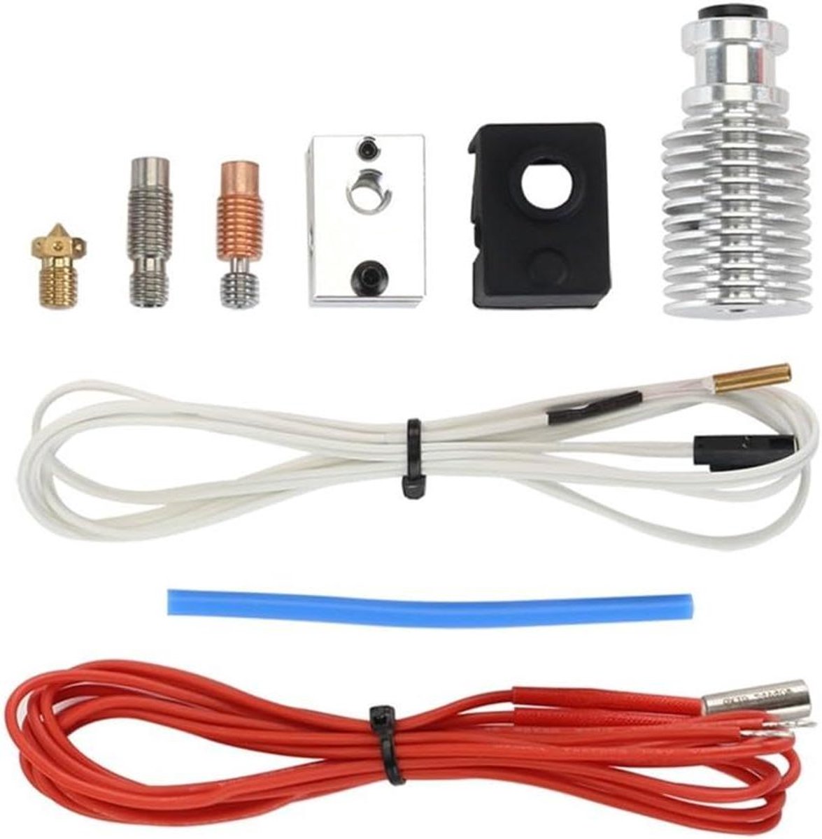 Extruder Nozzle Kit - 3D Printer Onderdelen - Precisie Printen - CNC Messing Nozzles
