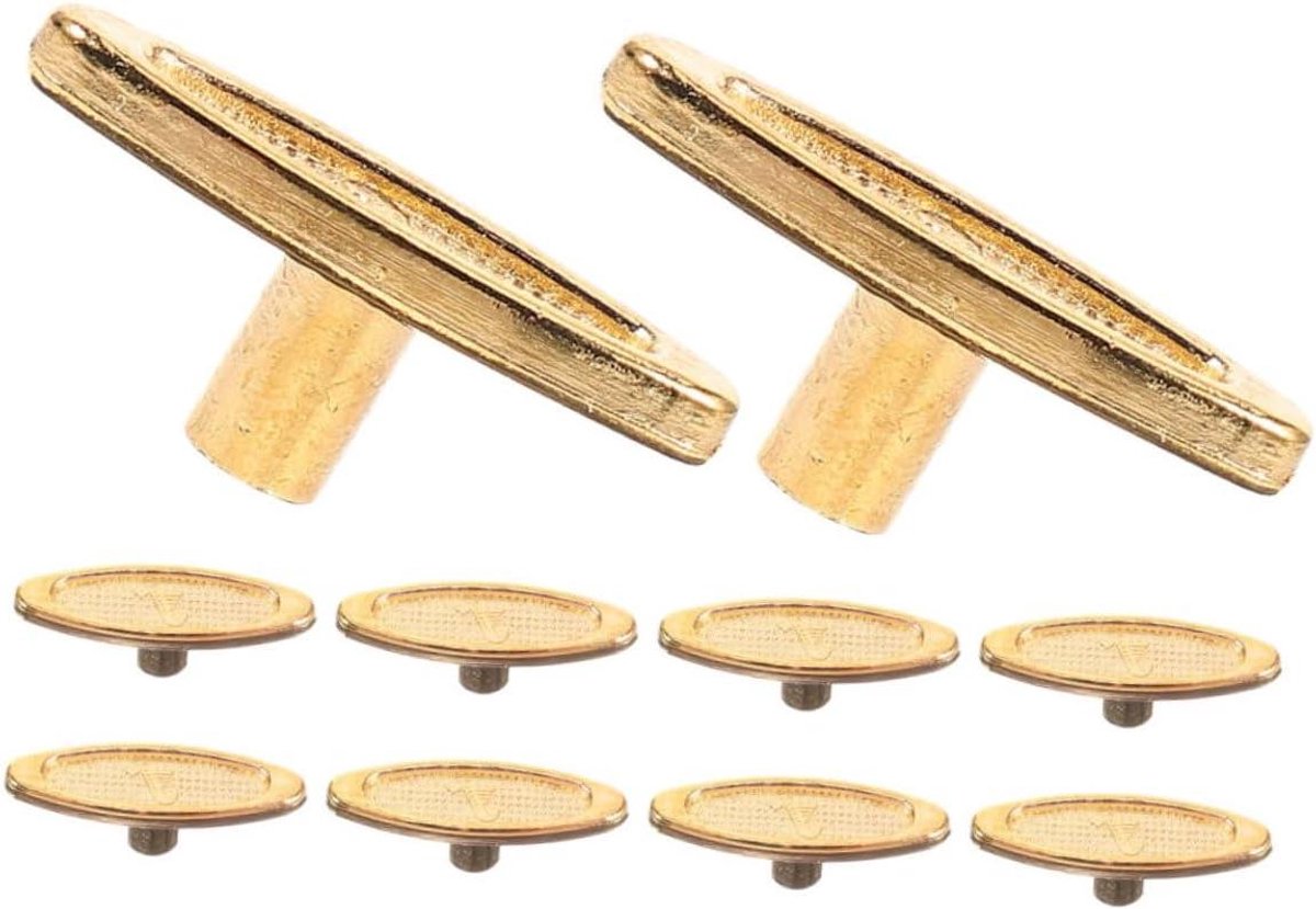 Muziekdoos Sleutels - Opwinders Set - Muziek Maken - Metalen Vervanging - 10 Stuks - Zilverkleurig