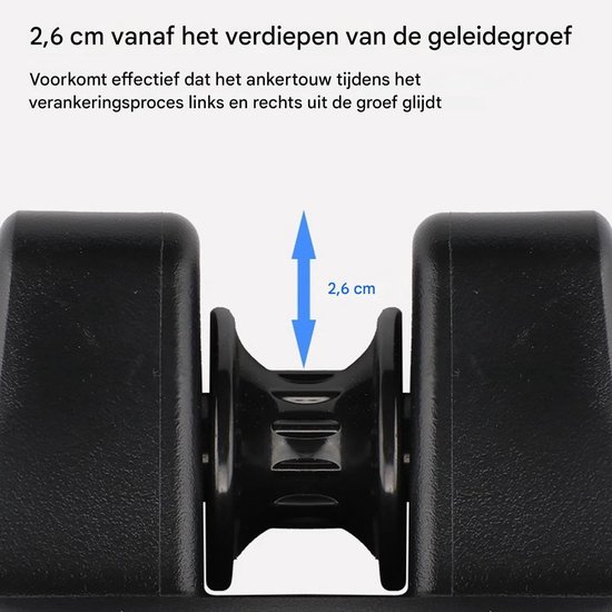 Opblaasboot Bevestigingspatch - Versterkte Beugel - Watersport Bevestiging - Antiderailment Groef - 14 x 9.3 cm - Enkel Kenmerk — afbeelding 5