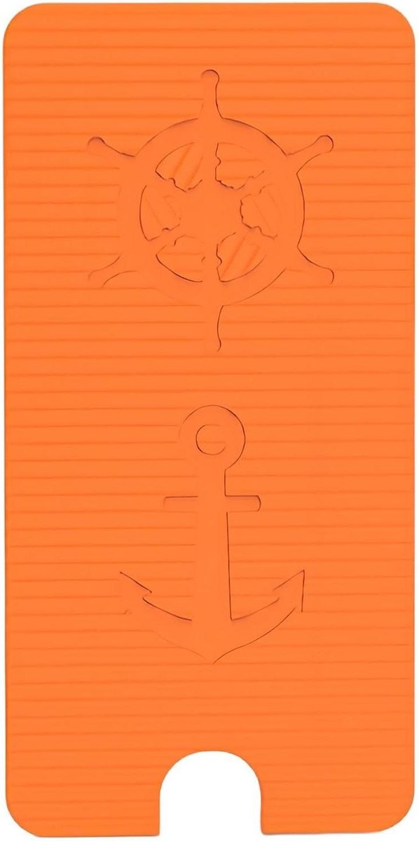 Buigbare Telefoonhouder - Opvouwbare Standaard - Videobellen - Vrij Buigbaar - 20x10 cm - Oranje