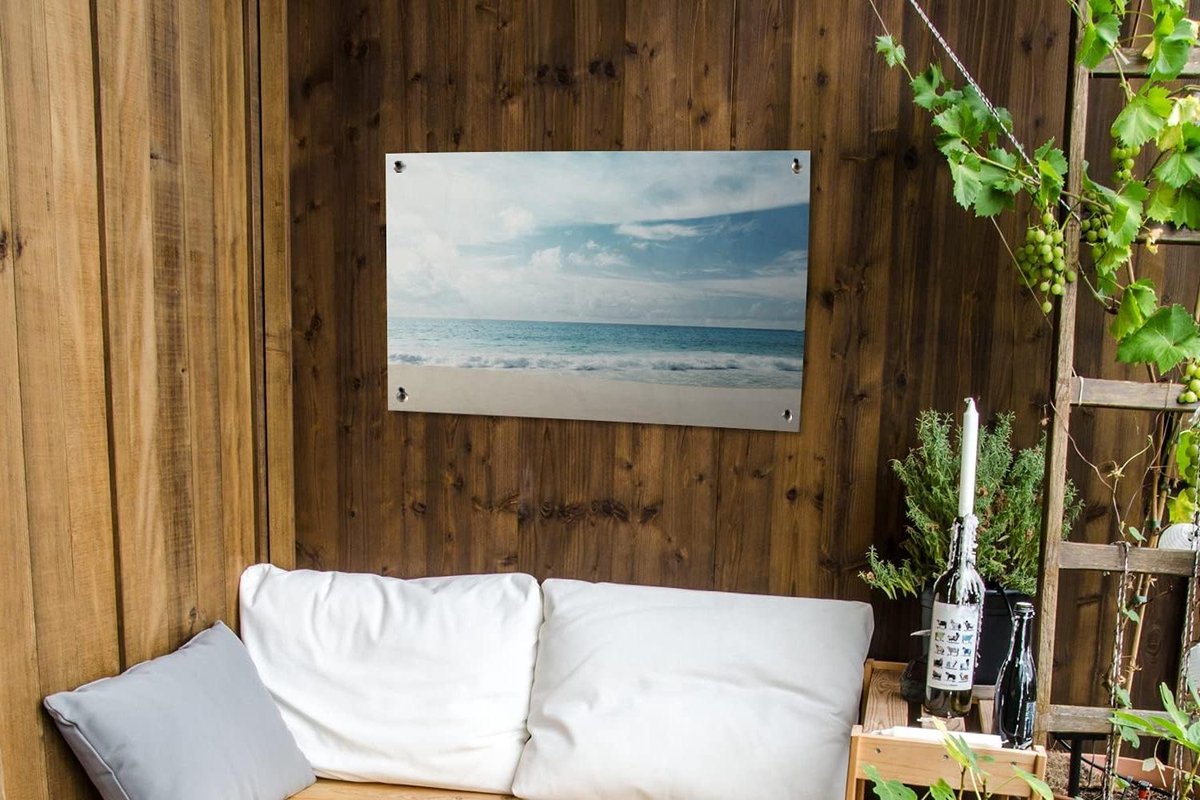 Tuinposter - Tuindoek Buiten - Tuin Opfleuren - UV Bestendig - 90x60 cm - Veelkleurig