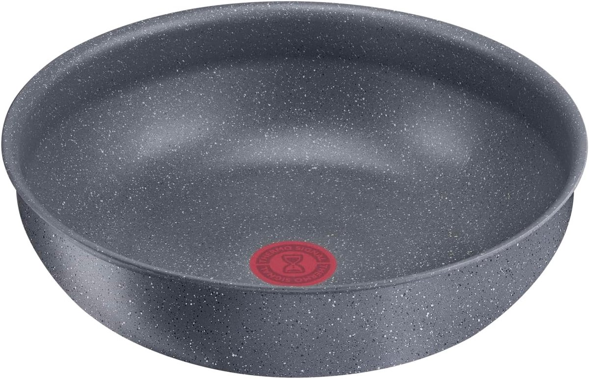 Wok Pan - Koekenpan - Gezond Koken - Minerale Coating - 26 cm - Zwart
