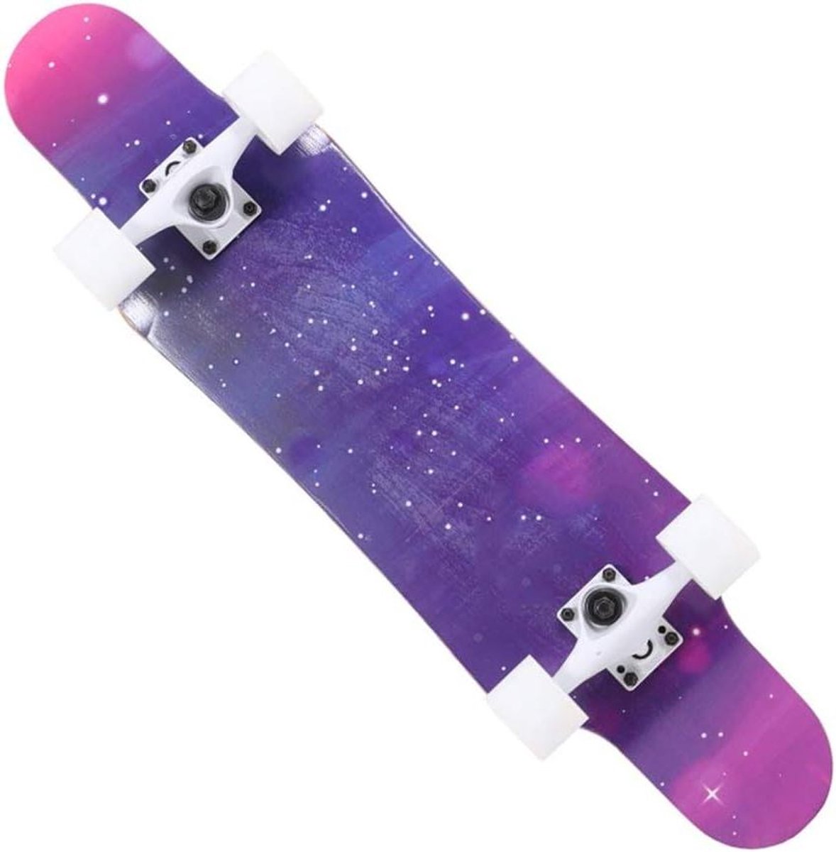 Skateboard Street board Straat dansen Dubbele kick 80x20x13cm A