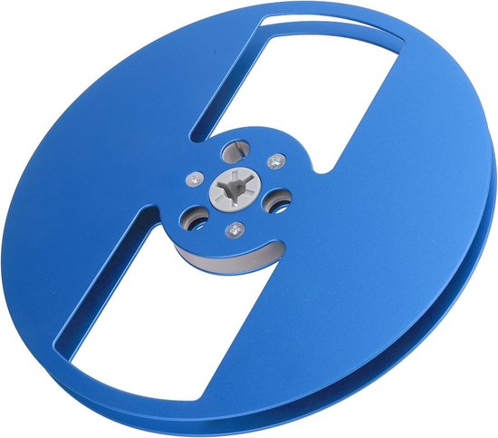 Lege Spoel - Tape Spoel - Muziek Opnemen - Stevige Constructie - 7 Inch - Blauw — afbeelding 5